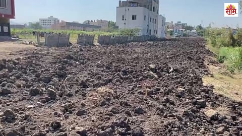 Fursungi police station land demolition row Pune