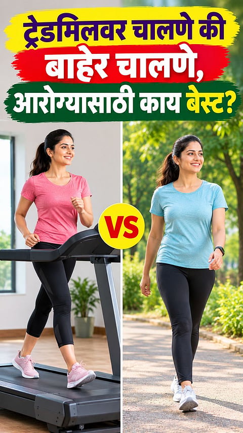 Treadmill Walking vs. Outdoor Walking