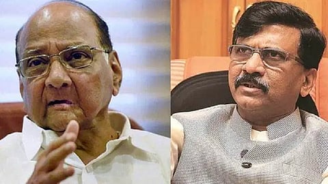 Sharad Pawar , Sanjay Raut 