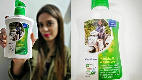 Dettols national company noticed the young woman's work