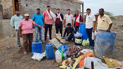 Fake liquor factory demolished by Songir police