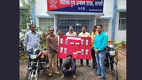 Thief has been arrested by Sangli local crime branch