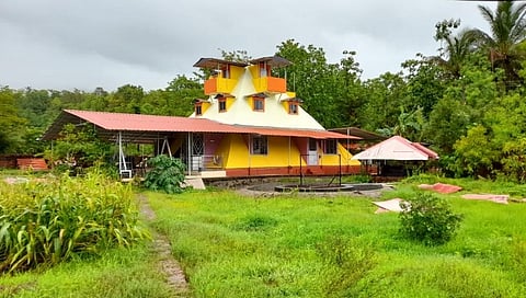 Son gifted his mother a house without a roof 