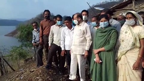 KC Padvi learned about the problems of the citizens on the banks of Narmada