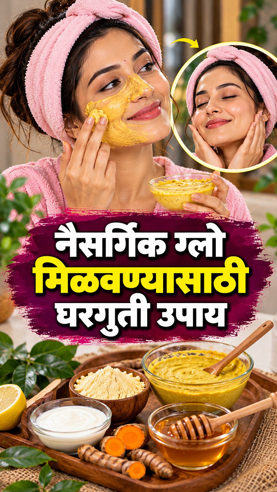 Skin Care: ग्लोईंग स्किनसाठी महागड्या स्किन केअरची गरज नाही! घरीच बनवा ...