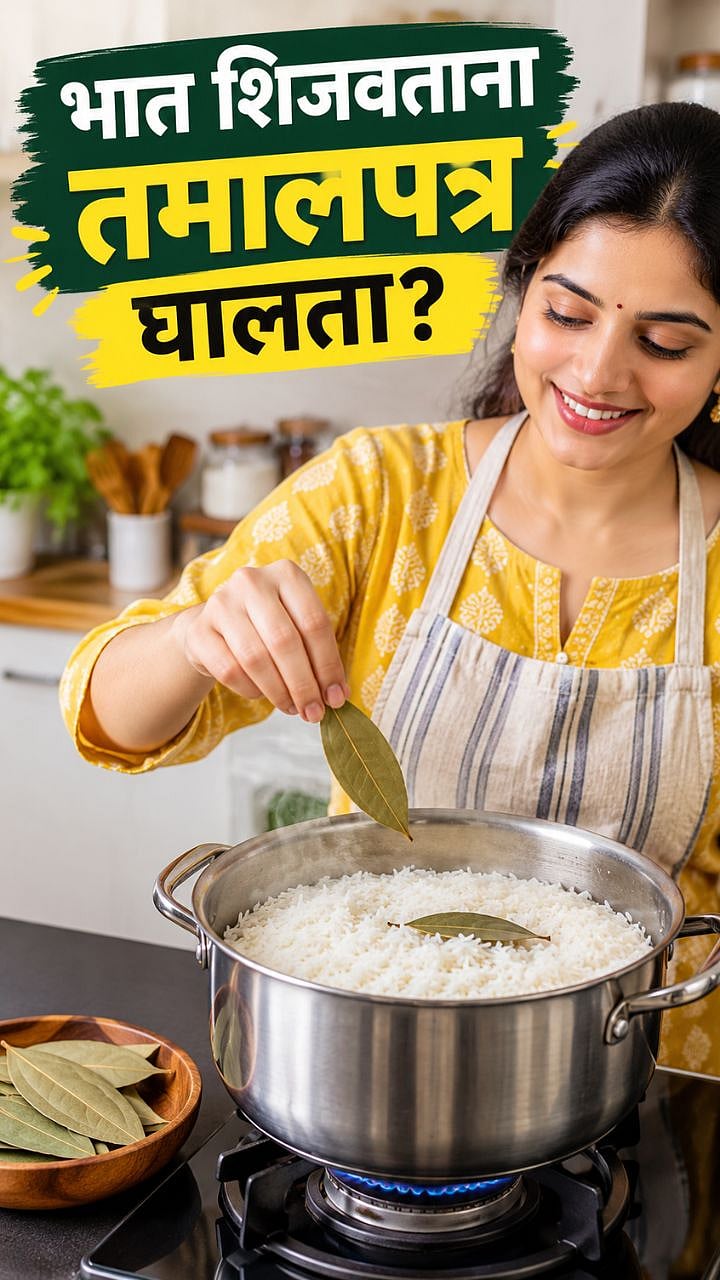 Rice Hacks : भात शिजवताना १ तमालपत्र नक्की घाला; मिळतील 'हे' ६ फायदे ...