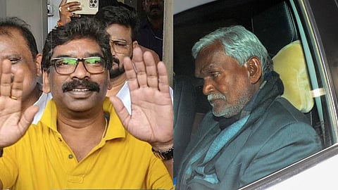 ഹേമന്ത് സോറന്‍, ചംപയ് സോറന്‍
