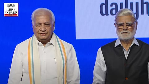 തിങ്ക് എഡുവില്‍ ഗവര്‍ണര്‍ ആരിഫ് മുഹമ്മദ് ഖാനും പ്രഭു ചാവ്‌ലയും
