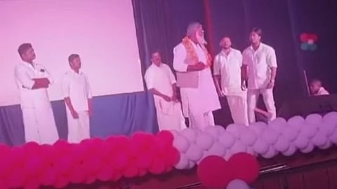 ഹൈക്കോടതി ജീവനക്കാര്‍ അവതരിപ്പിച്ച നാടകത്തില്‍ നിന്ന്