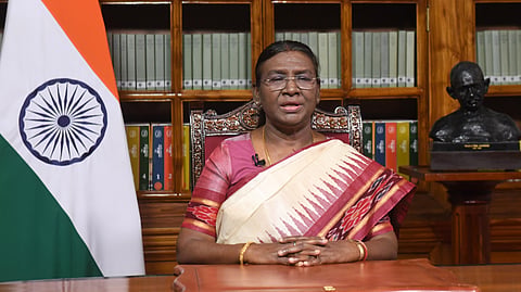 രാഷ്ട്രപതി ദ്രൗപദി മുർമു