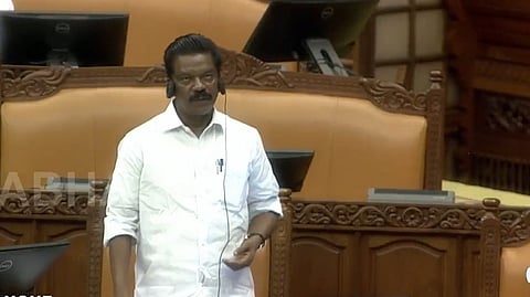 മന്ത്രി കെ രാധാകൃഷ്ണൻ നിയമസഭയിൽ 