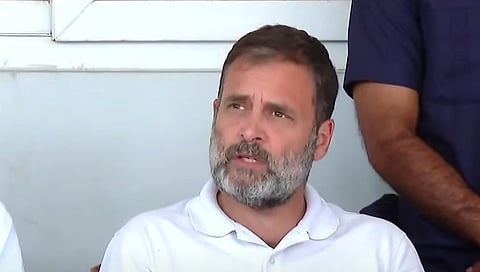 രാഹുൽ ​ഗാന്ധി മാധ്യമങ്ങളോട്