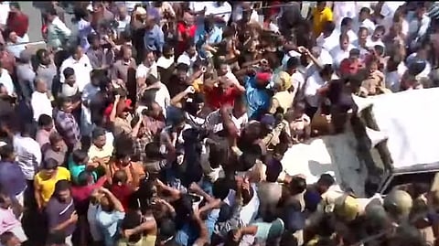 പുല്‍പ്പള്ളിയിലെ ജനകീയ പ്രതിഷേധം
