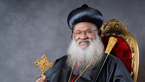 മലങ്കര ഓര്‍ത്തോഡോക്‌സ് സുറിയാനി സഭയുടെ പരമാധ്യക്ഷന്‍ ബസേലിയോസ് മാര്‍ത്തോമ്മ മാത്യൂസ് തൃദീയന്‍ കാതോലിക ബാവ
