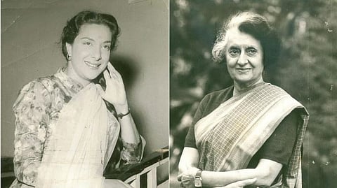 നര്‍ഗീസ് ദത്ത്, ഇന്ദിരാ ഗാന്ധി
