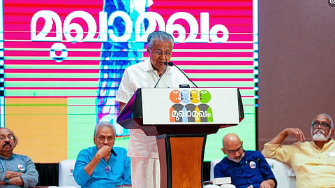 തൃശൂരില്‍ നടന്ന മുഖാമുഖം പരിപാടിയില്‍ മുഖ്യമന്ത്രി പിണറായി വിജയന്‍
