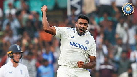 വിക്കറ്റ് നേട്ടമാഘോഷിക്കുന്ന ആര്‍ അശ്വിന്‍