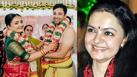ദേവികയുടെ വിവാഹച്ചടങ്ങില്‍ നിന്ന്, രാധിക തിലക്