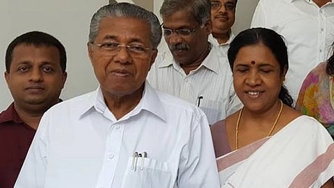 പിണറായിയും കമലയും 
