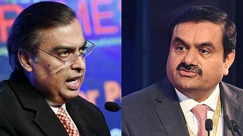  Ambani, Adani 