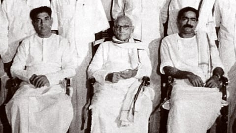 ആര്‍. ശങ്കര്‍, പട്ടം താണുപിള്ള, പി.ടി. ചാക്കോ എന്നിവര്‍