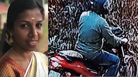 കൊല്ലപ്പെട്ട അനു, പ്രതിയുടെ സിസിടിവി ദൃശ്യം  
