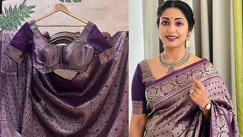 ഇൻസ്റ്റ​ഗ്രാം പേജിലൂടെ സാരികള്‍ വില്‍പനയ്ക്ക് വെച്ച് നവ്യ