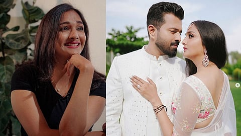 സുരഭി സന്തോഷിന്റെ ഭര്‍ത്താവ് പ്രണബ് ചന്ദ്രന്‍ സരിഗമ ലേബലിലെ ആര്‍ടിസ്റ്റാണ്‌
