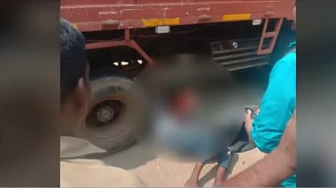 തിരുവനന്തപുരം ജില്ലയില്‍ ടിപ്പറിടിച്ച് സ്‌കൂട്ടര്‍ യാത്രികന് പരിക്ക്