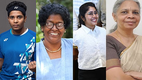 ട്രീസ ജോളി, വിജി പെൺകൂട്ട്, ജിലുമോൾ മാരിയറ്റ് തോമസ്, അന്നപൂർണി സുബ്രഹ്‌മണ്യം