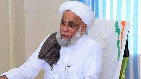 സമസ്ത പ്രസിഡന്റ് ജിഫ്രി മുത്തുക്കോയ തങ്ങള്‍