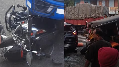 പെരുമ്പാവൂരിലെ ബൈക്ക് അപകടം  