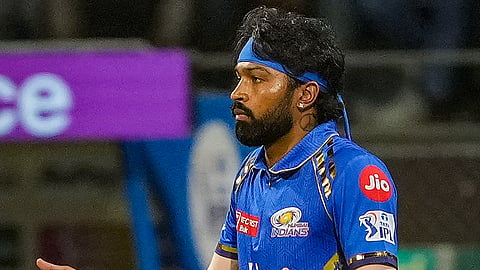 mumbai Indians captain hardik pandya gets banned for one match