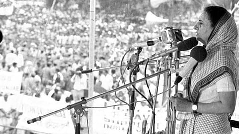 Indira Gandhi in Emergency period