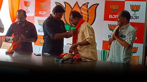 വയനാട് ഡിസിസി ജനറല്‍സെക്രട്ടറി പിഎം സുധാകരന്‍ ബിജെപിയില്‍