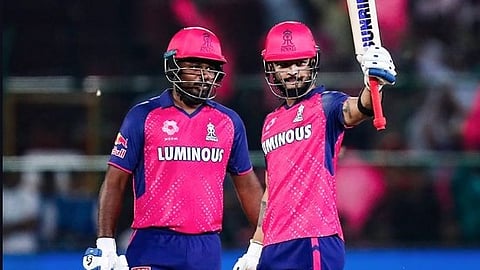IPL 2024  good score for Rajasthan against the TItans