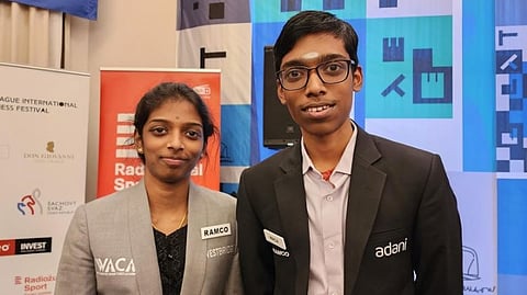 Candidates Chess tournament Sibling duo Praggnanandhaa, Vaishali first win