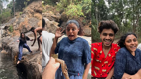 'വിന്‍'സി അല്ല 'ഫണ്‍'സി; ഇത് ഒന്നൊന്നര ട്രക്കിങ് അനുഭവം; വിഡിയോ വൈറല്‍