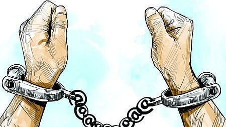 MURDER CASE, ARREST