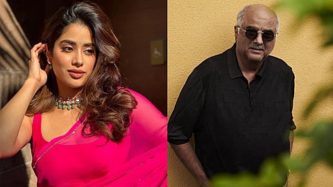 ജാന്‍വി കപൂര്‍, ബോണി കപൂര്‍