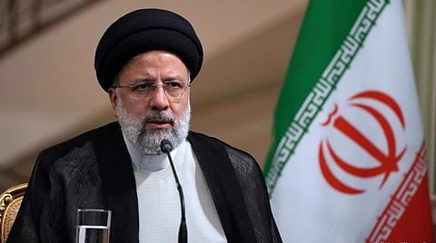 Helicopter in Iranian President's convoy involved in accident