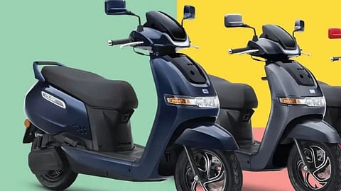  TVS iQube e-scooter