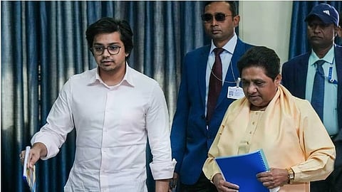 akash anand, mayawati