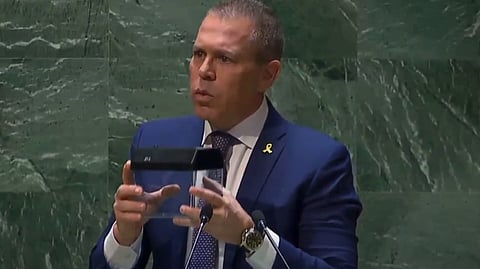 Israel Envoy Shreds UN Charter After Palestine Membership Vote