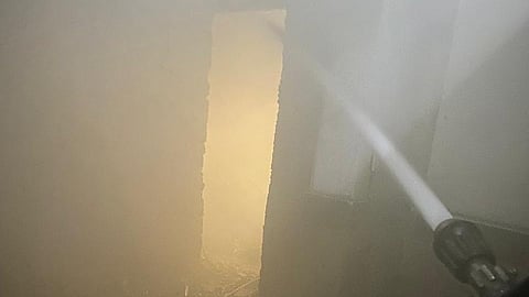  1 official dead in fire incident at delhi Income Tax Office