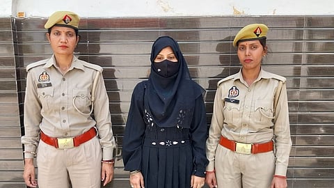 Woman arrested