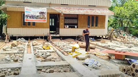 house was replaced 