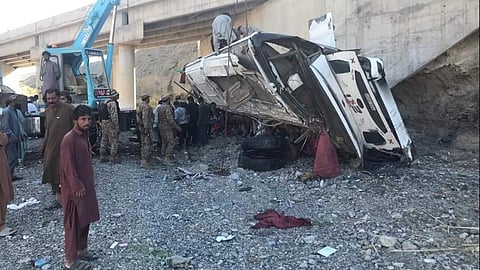 BUS ACCIDENT PAKISTHAN