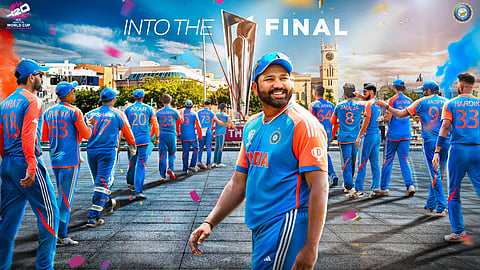 India storm into final