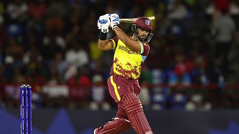 West Indies equals record for most runs in one over in T20 World Cup